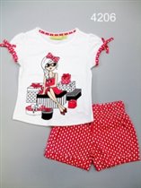 Костюм-двойка для девочек (Z13-4206)