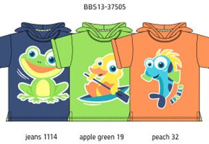 Футболка для мальчиков (BBS13-37505)
