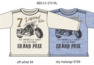 Футболка с длинным рукавом для мал (BBS13-37519L)