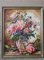 'Букет пионов'