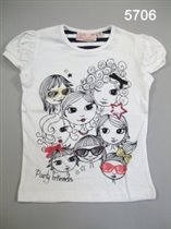 Футболка для девочек (Z13-5706)