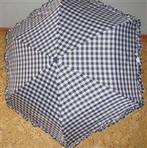 L553 синяя клетка, с юбочкой (2 штуки)