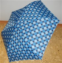 L553 горошки - сине-голубые (2 штуки)