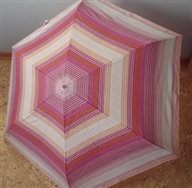 L711 мелкие полоски бордо (2 штуки)