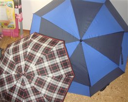 трость-гольфер самый большой синий