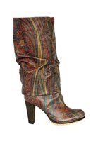 Сапожки 'огурцы коричневые'