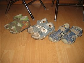 Сандалеты Антилопа, 26 и 28 размеры, 150 и 250р