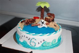 'Пиратский' тортик (2.5 кг)