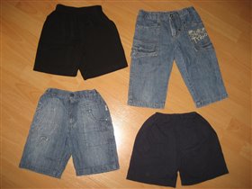 Остались шорты джинсовые на 104-116см