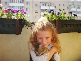 Утром  перед  школой