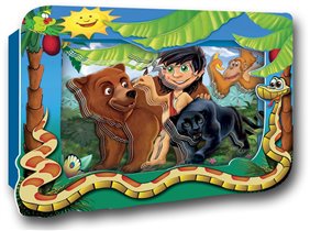 Объемная картинка 'Маугли' Для детей от 5 лет 18х2