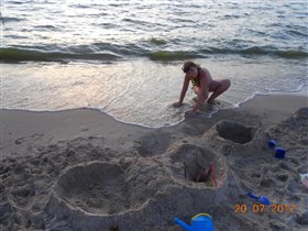 замки из песка