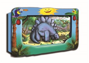 Объемная картинка 'Динозаврик' Для детей от 3 лет 