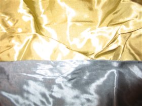 Ткань подкладочная золотой и серый блеск