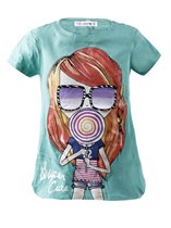 Футболка для девочек (KGS13-93104)