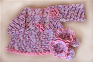 первое платьице