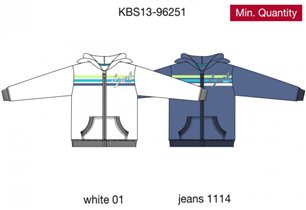 Толстовка для мальчиков (KBS13-96251)