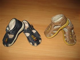 Сандалики 20 и 21 размеры, 150 и 200р