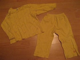 Пижама 98 на 92см, 100р