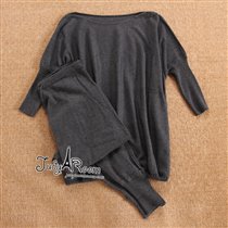 Теплый стильный костюмS