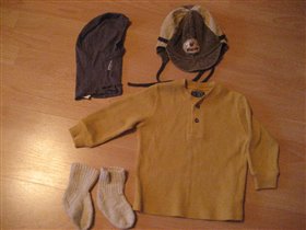 Разное, носили вместе с флисовым костюмчиком до 92