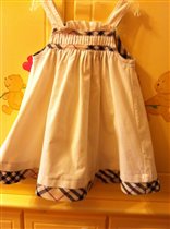 Сарафан Burberry, на 2-2,5 года, 400 руб