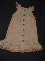 НМ р.104 сарафан с вышитыми краями, 600р