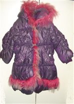 Орби р.98 (до 104см) новое зимнее пальто  2000р