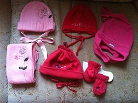 Шапочки по 250 руб