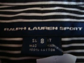 рубашка молодёжная 'RALPH LAUREN SPORT' 8 р