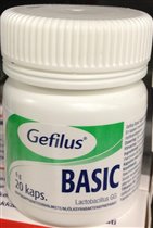 Gefilus LGG Basic kapselit. Кисломолочные бактерии