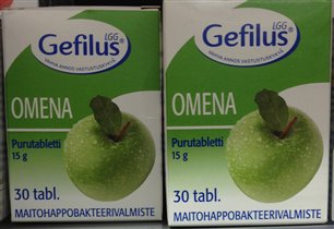 №9998 Gefilus Omena-жевательные табл с лактобактер