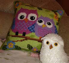 Vervaco PNV21540 Owl Cushion