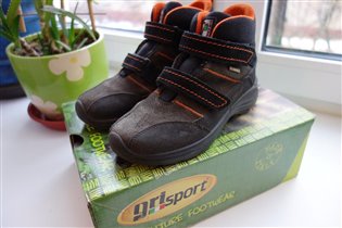 Демисезонные мембранные ботинки GriSport 32 размер
