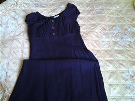 платье лен на 44 фиолет