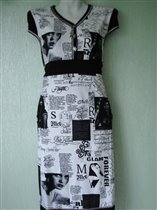 Платье-газетка орг.Jenna2000  L(48)  840 руб.