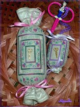 Stitcher's Needleroll and Fob - Lorri Birmingham