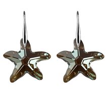 Серьги Сваровски, итоговая цена 980р.+15%