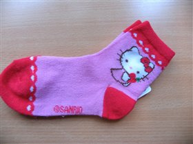 носки Китти на 5-6-7 лет 300 руб