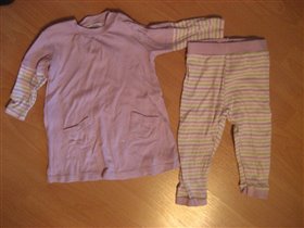 Туника+штанишки PlayToday, на 80-86см, 50р