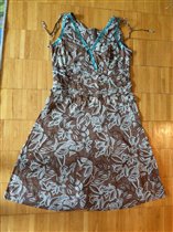 Легкий летний сврафан в идеальном состоянии р.48-5