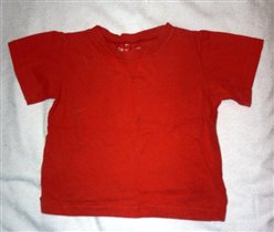 футболка красная р.110