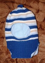 шапка-шлем на флисе, 5-6лет