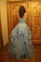 Голубое свадебное платье р. 42-46