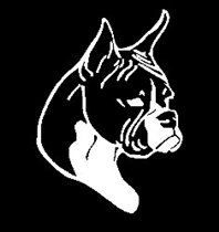 Боксер монохром