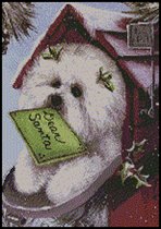 Бишон новогодний