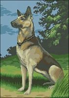 немецкая овчарка (авторская)