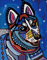 Хаски (авторская)стилизованая