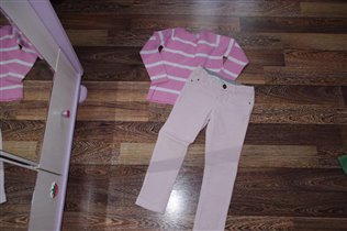 джемпер+вельвет штаны-110-500