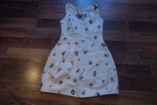 ньюлук платье на спине вырез сердцем-44-2000